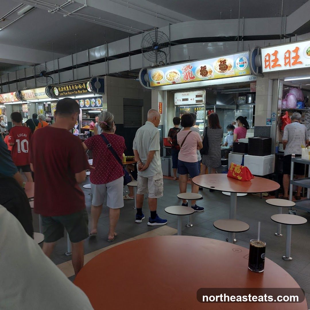 Food Court Scene