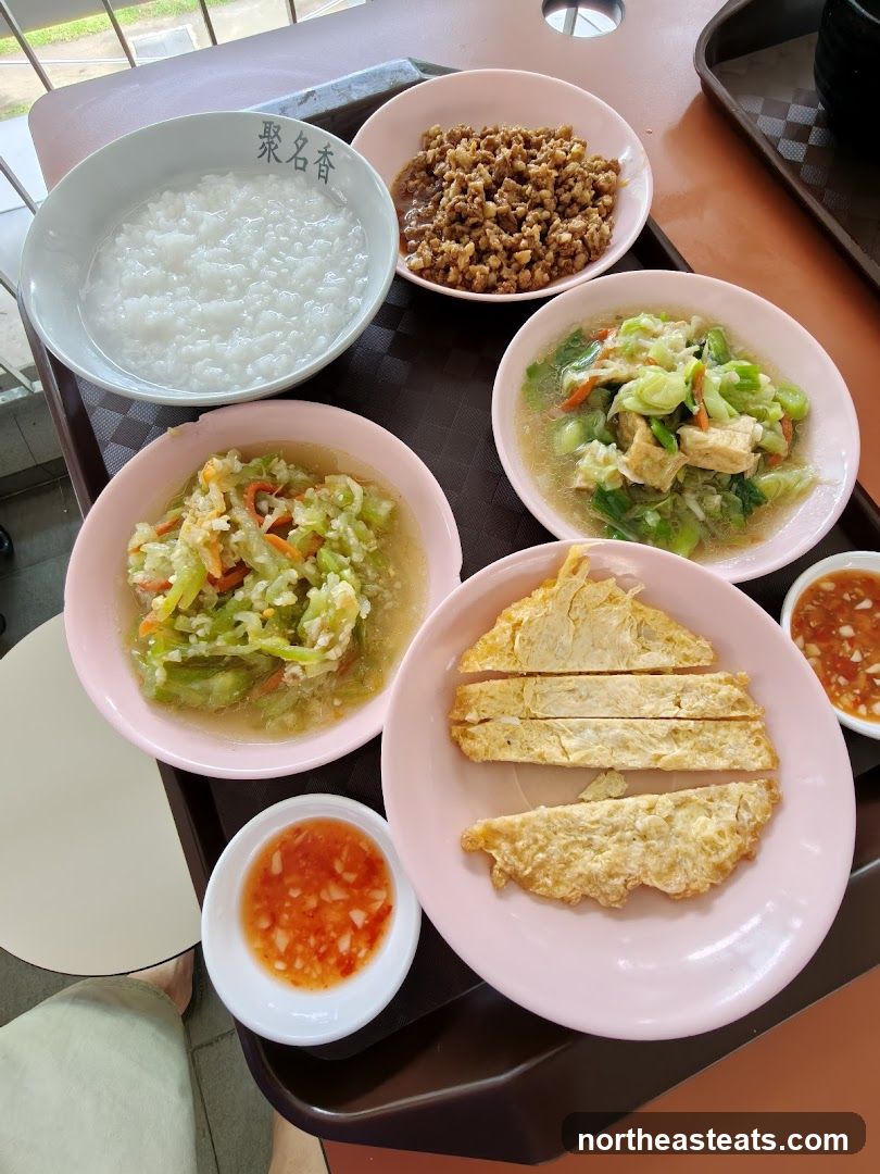 Congee and Side Dishes
