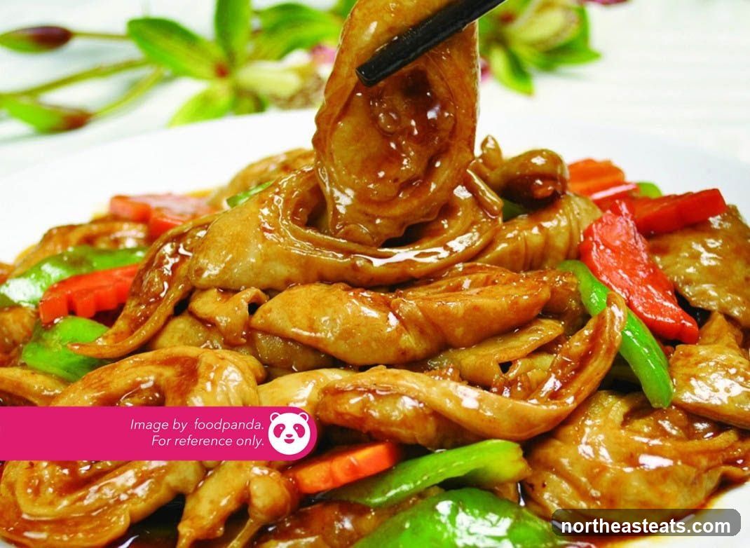 Stir-fried Pork Intestines with Peppers