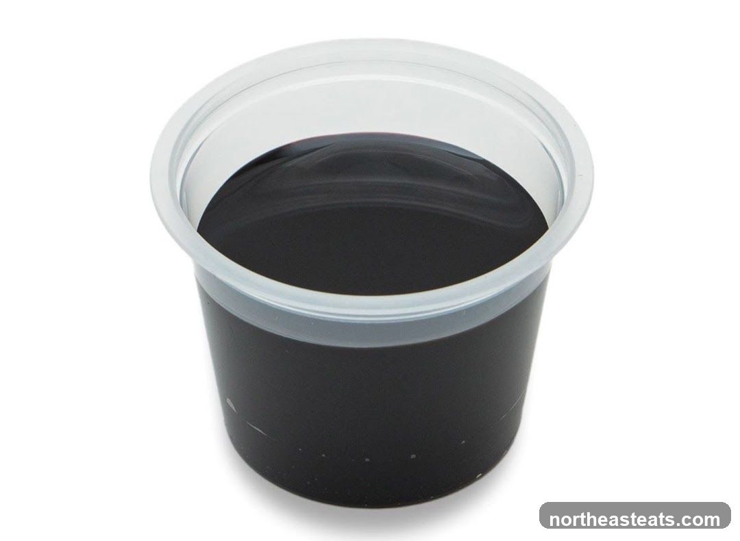 Cup of dark liquid