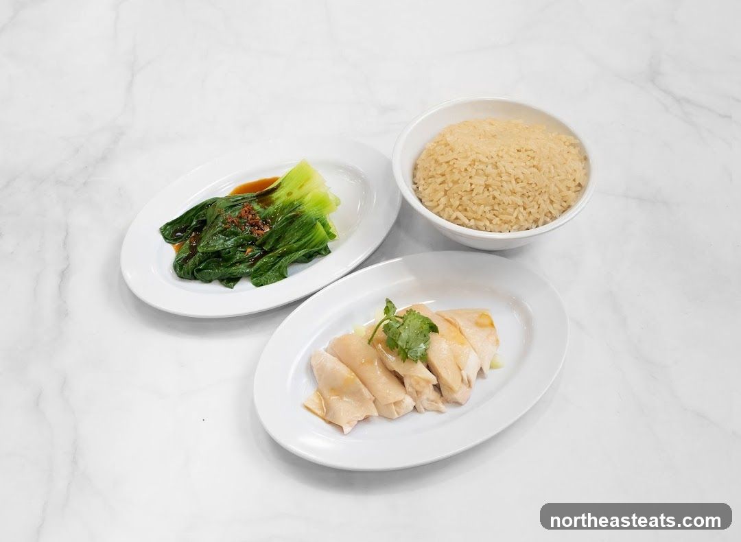 Hainanese Chicken Rice