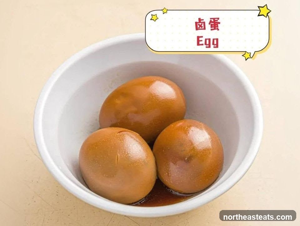 Braised Eggs