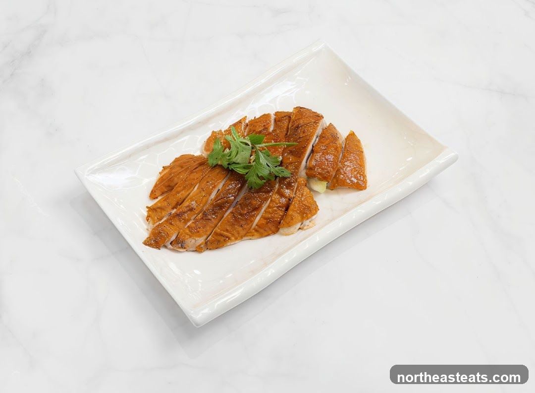 Sliced Roasted Duck