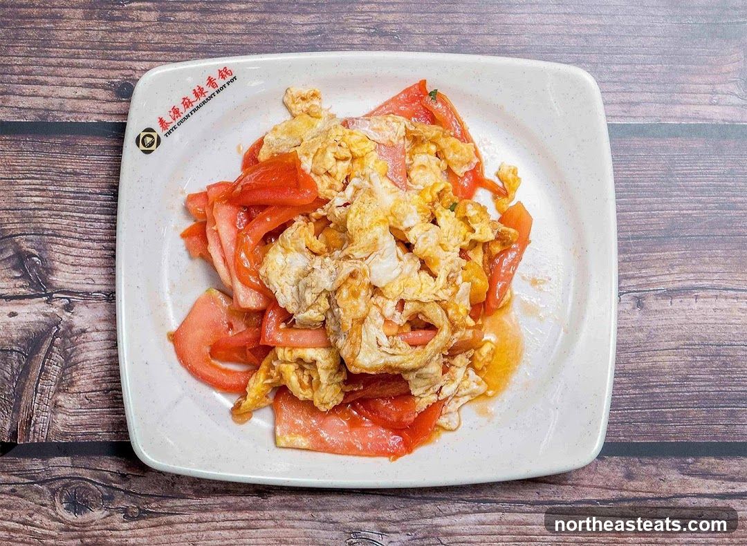 Scrambled Eggs with Tomatoes