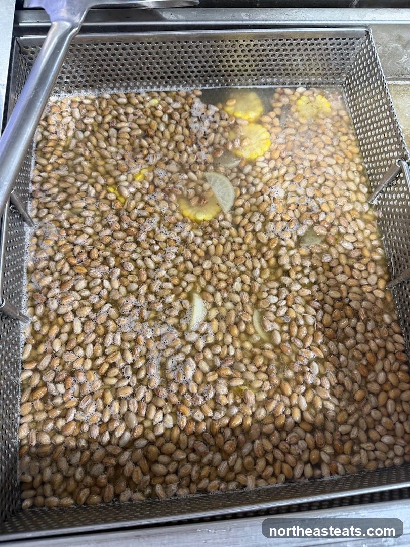 Peanuts Boiling