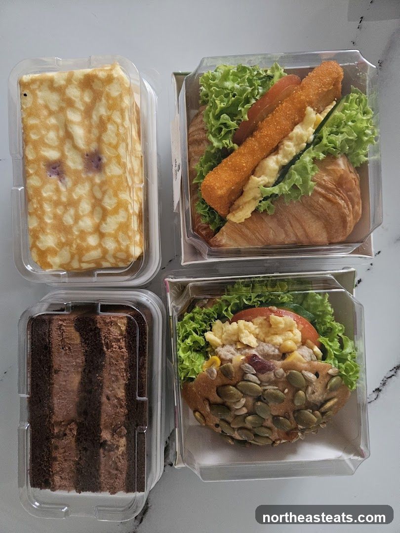 Assorted Food Items