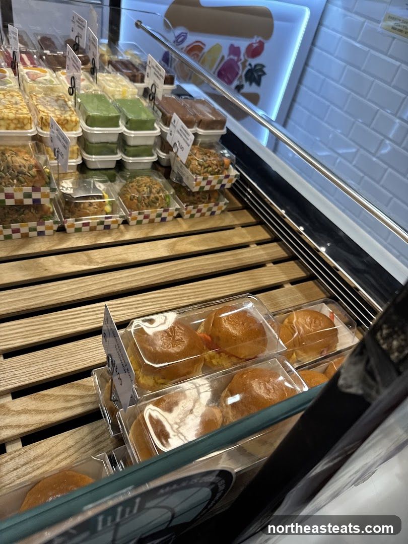 Assortment of Desserts and Sandwiches