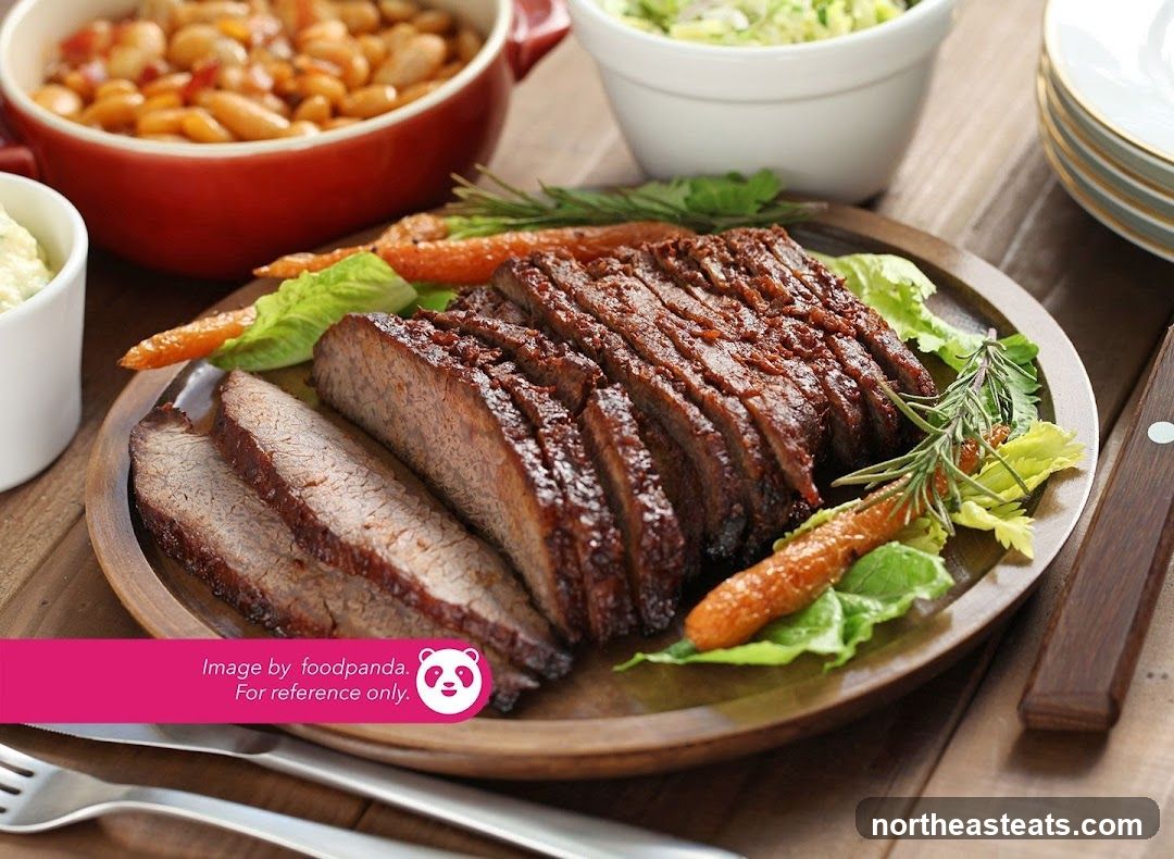 Sliced Brisket Platter