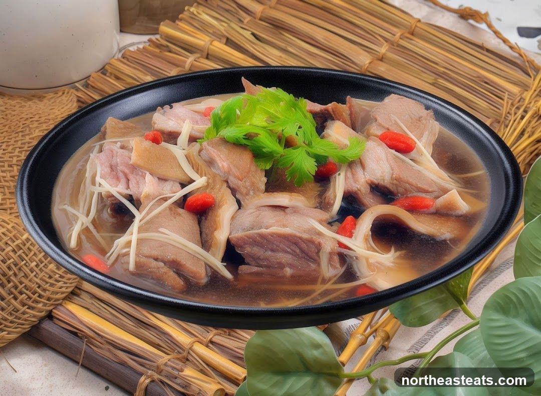 Bowl of Stewed Meat