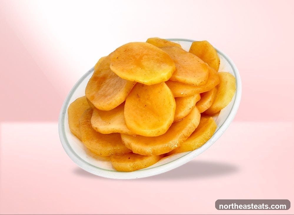 Candied Sweet Potato Slices