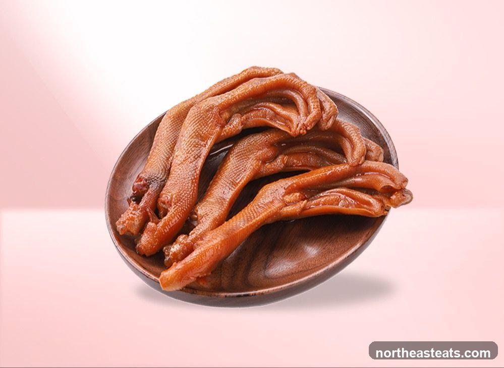 Braised Duck Feet