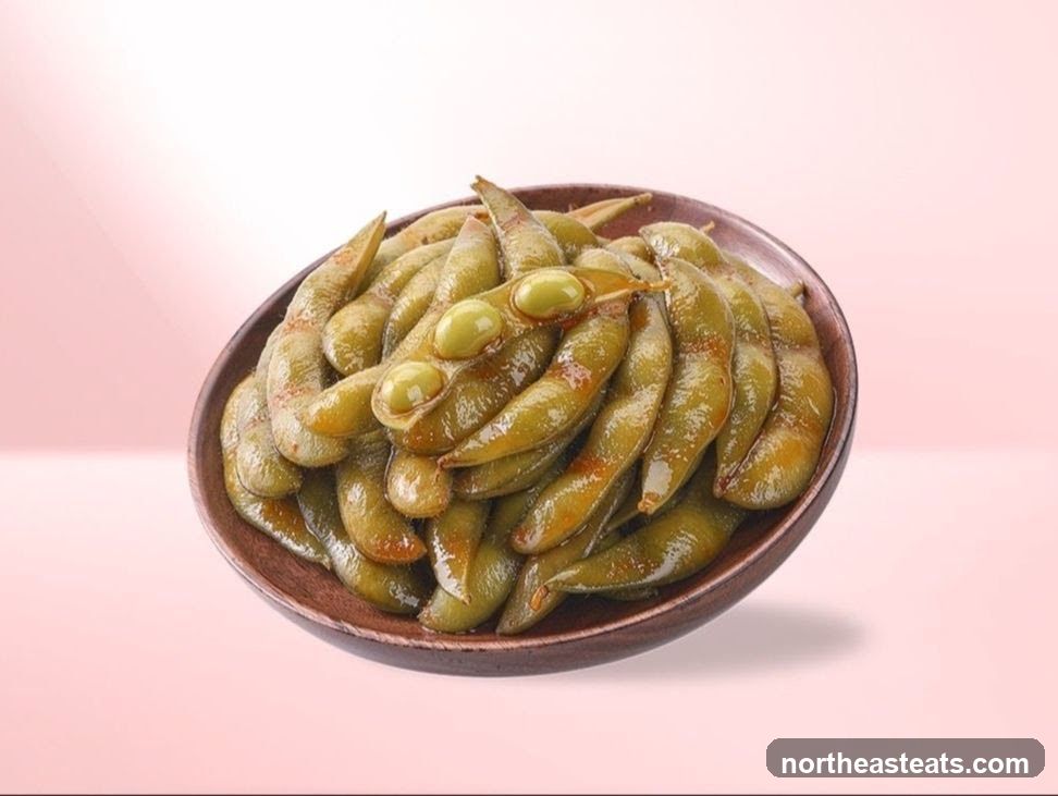 Edamame in a Bowl
