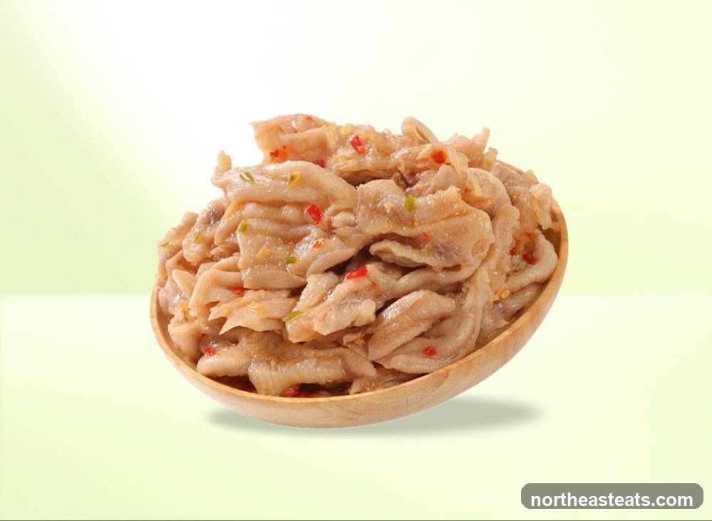 Spicy Pickled Pork Skin
