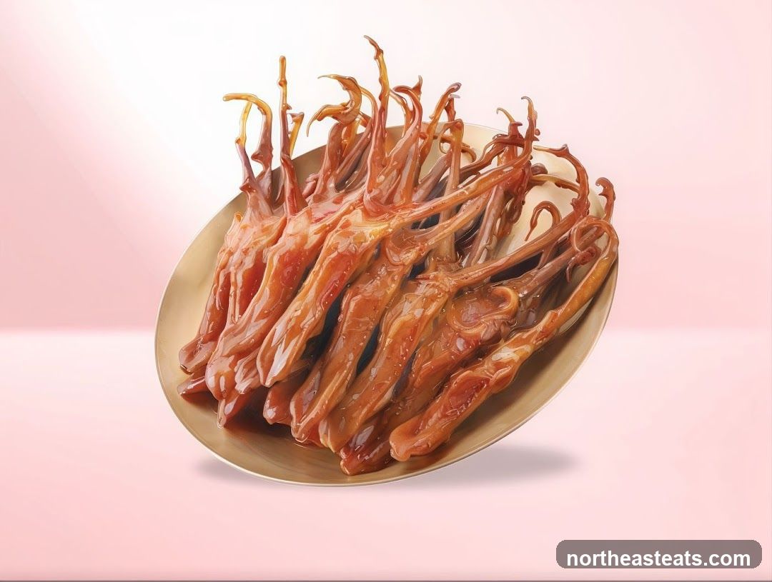 Braised Duck Tongues