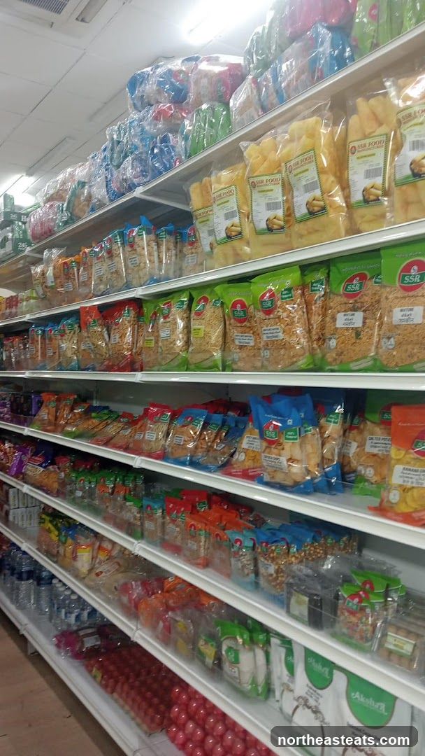 Snack Aisles in a Store
