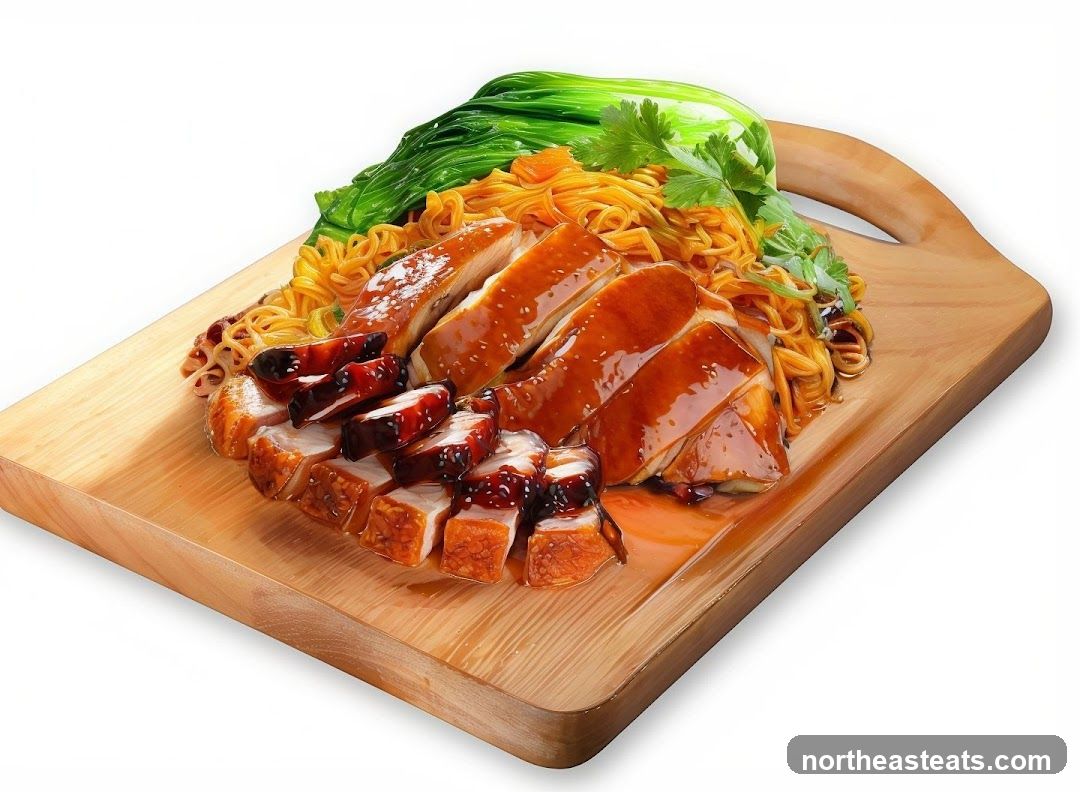 Roast Meats with Noodles