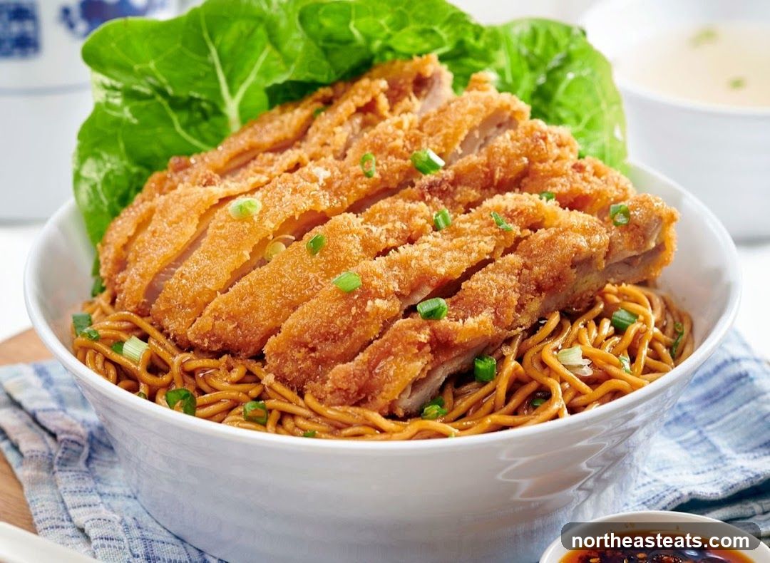 Crispy Chicken Noodles