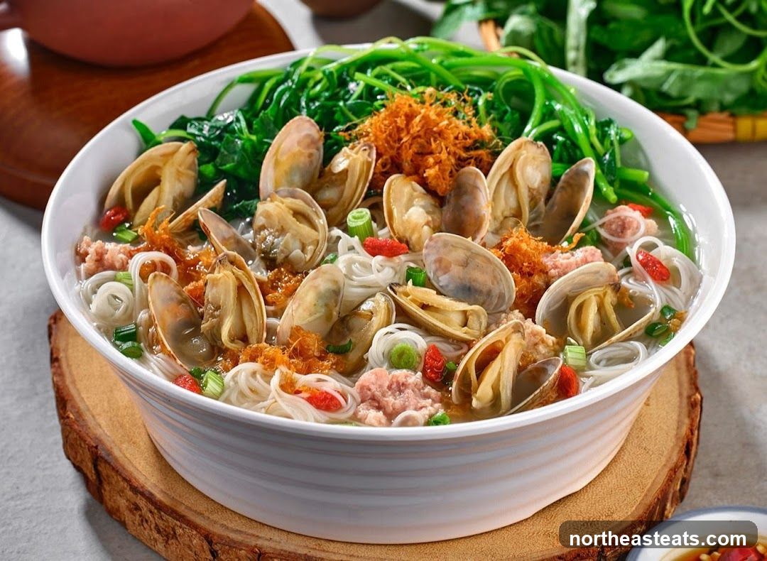 Clam Noodle Soup