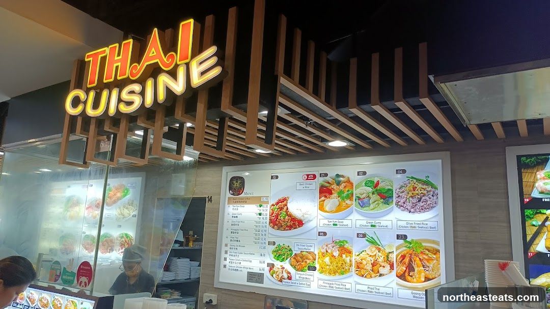Thai Cuisine Restaurant Menu