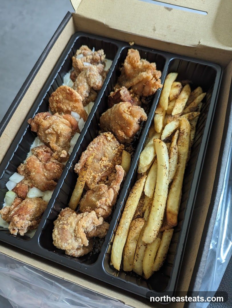 Fried Chicken and Fries