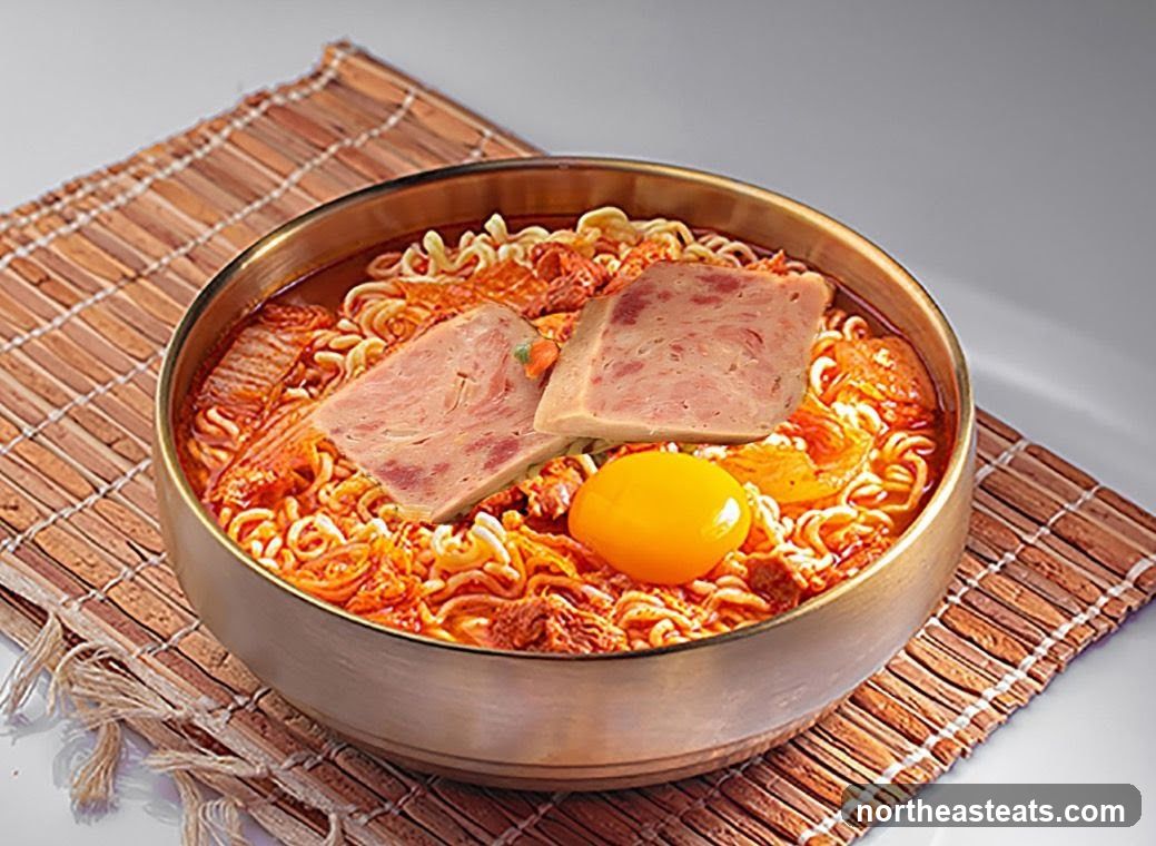 Spam and Egg Ramen