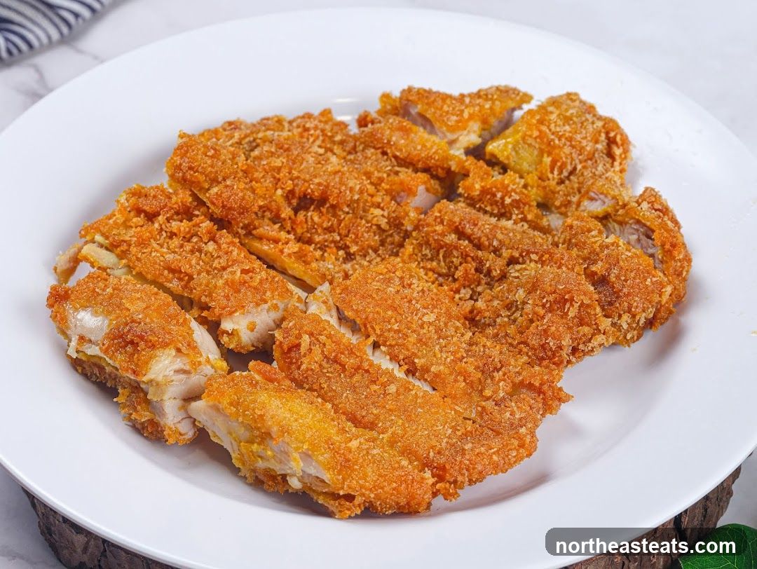 Crispy Fried Chicken Slices