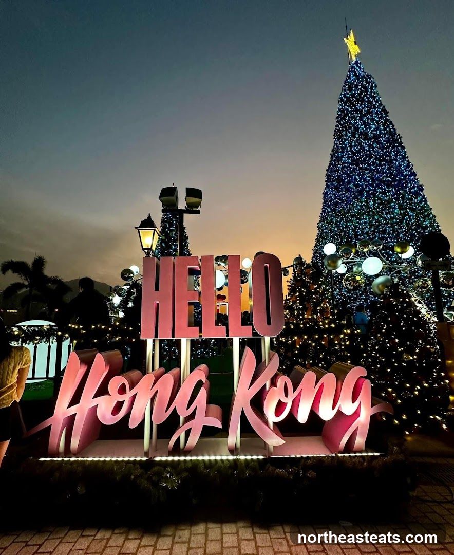 Hello Hong Kong Christmas Display