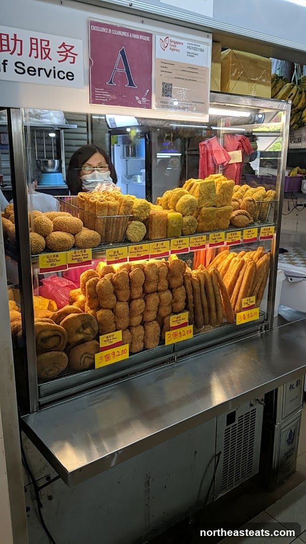 Fried Pastries Display