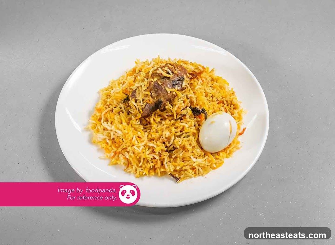 Biryani with Egg