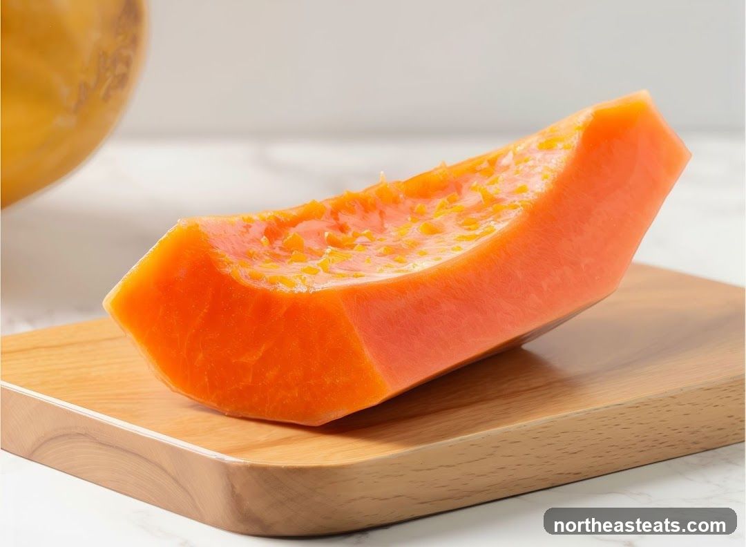 Slice of Papaya