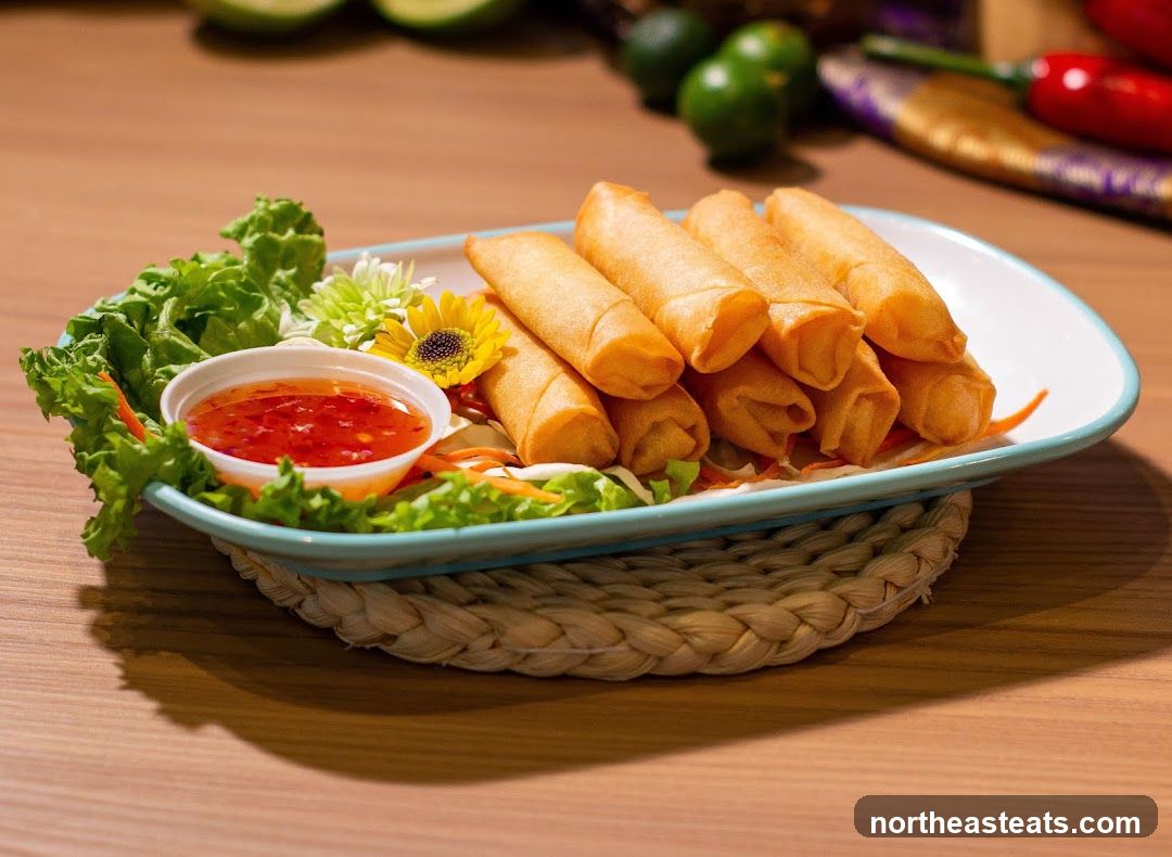 Spring Rolls with Dipping Sauce