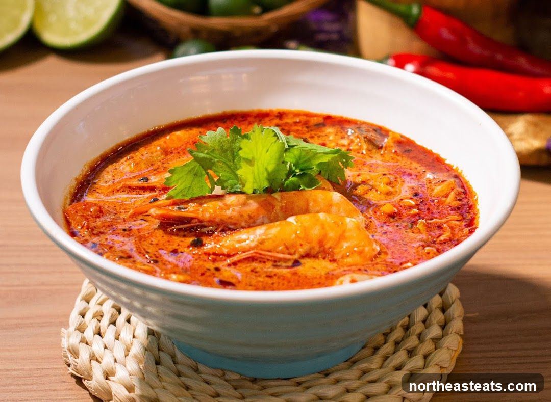 Tom Yum Soup with Shrimp