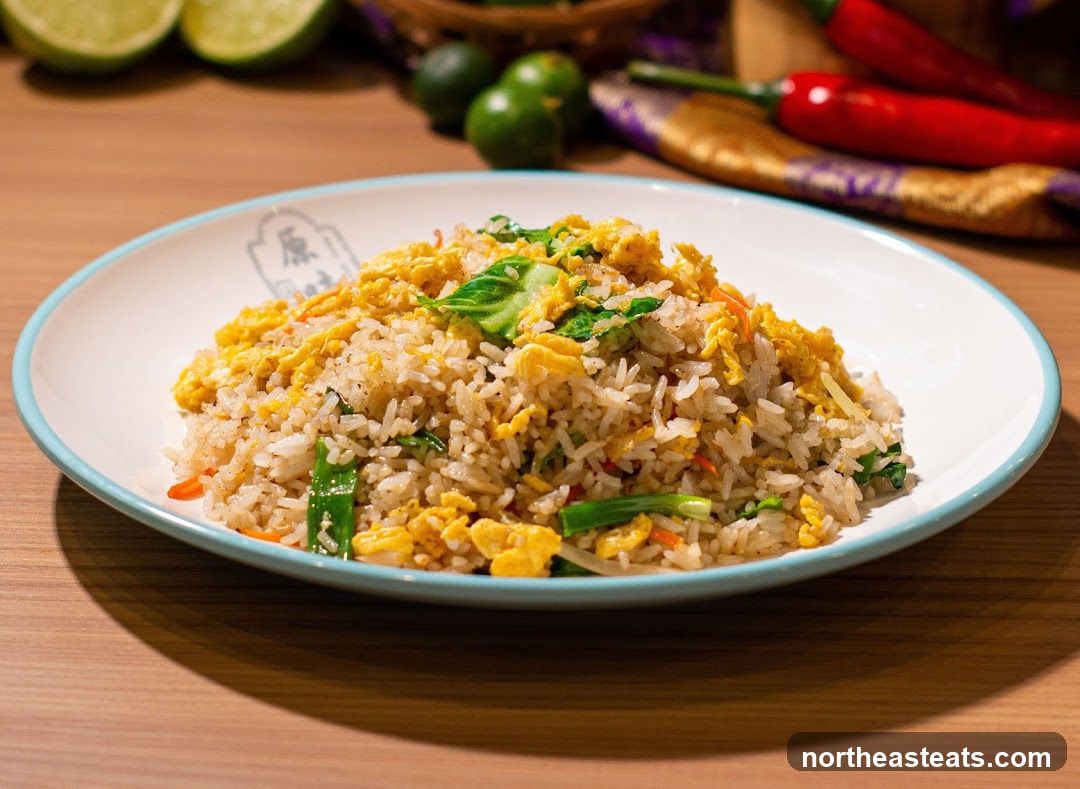 Fried Rice with Egg and Vegetables
