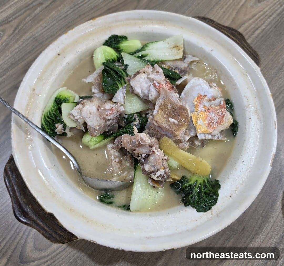Fish and Bok Choy Stew