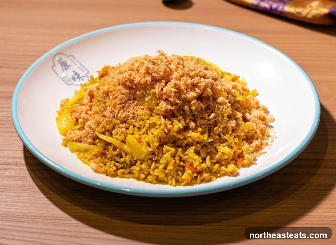 Fried Rice with Shredded Pork
