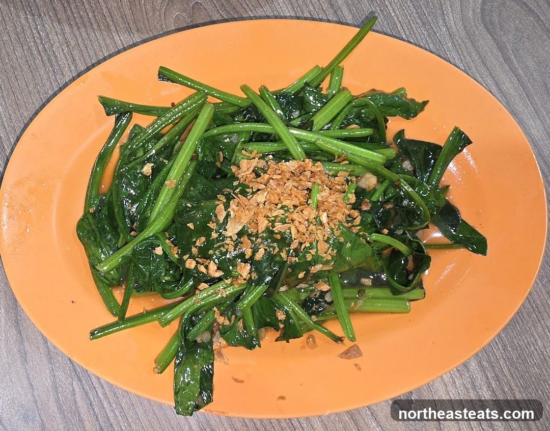 Stir-fried Spinach with Garlic