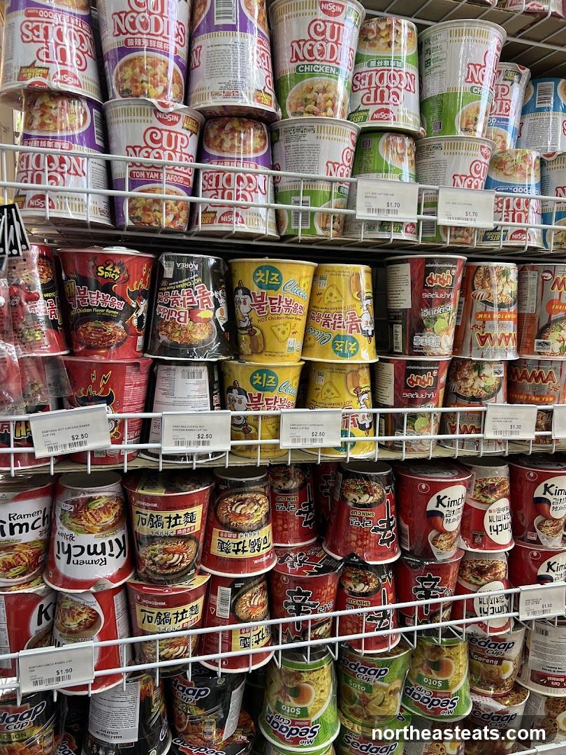 Assortment of Cup Noodles