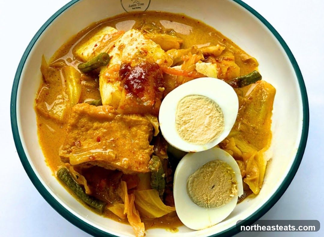 Curry with Tofu and Egg