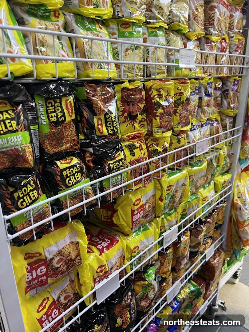Instant Noodles Display