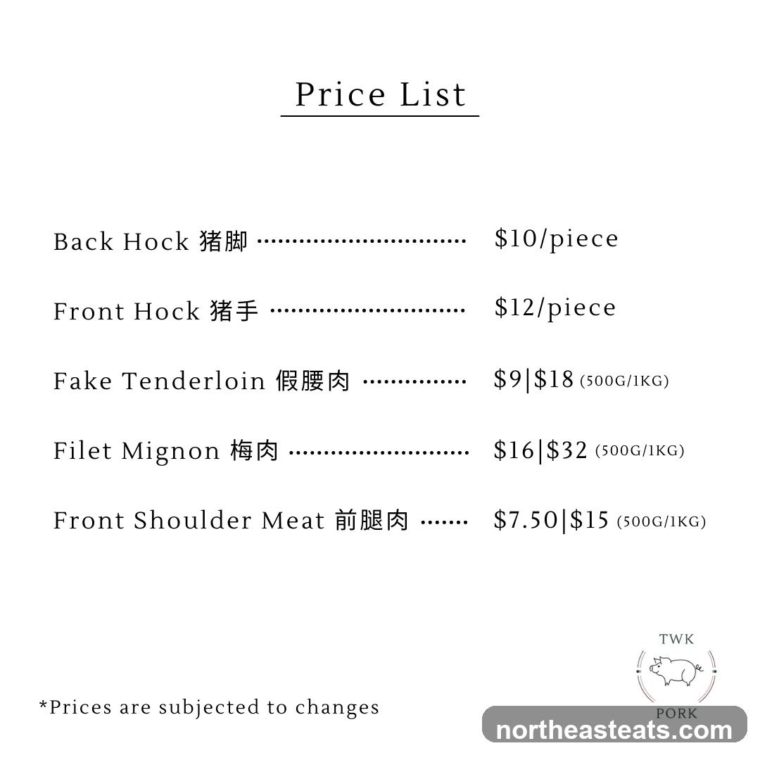 TWK Pork (Fresh Indonesia Pork)