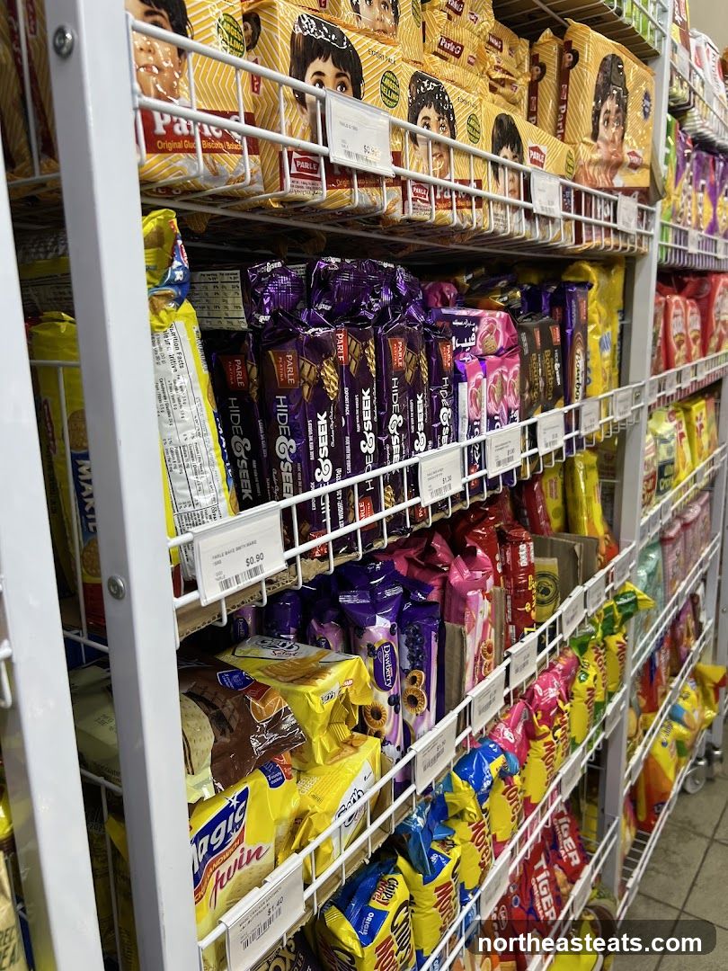 Assortment of Packaged Snacks