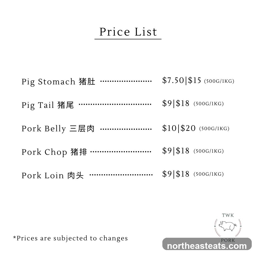 Price List