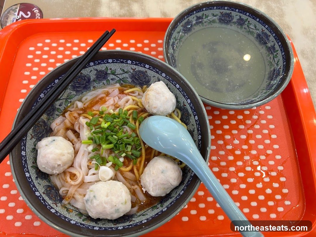 Fu Xing Fishball Noodle