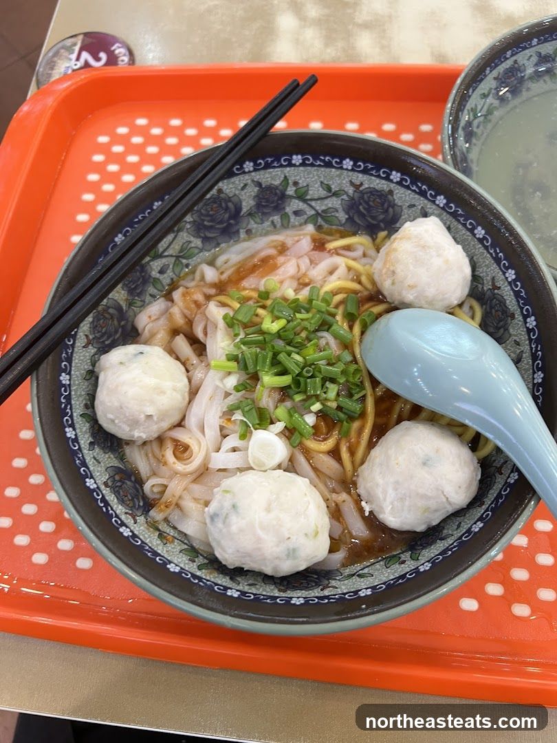 Fu Xing Fishball Noodle