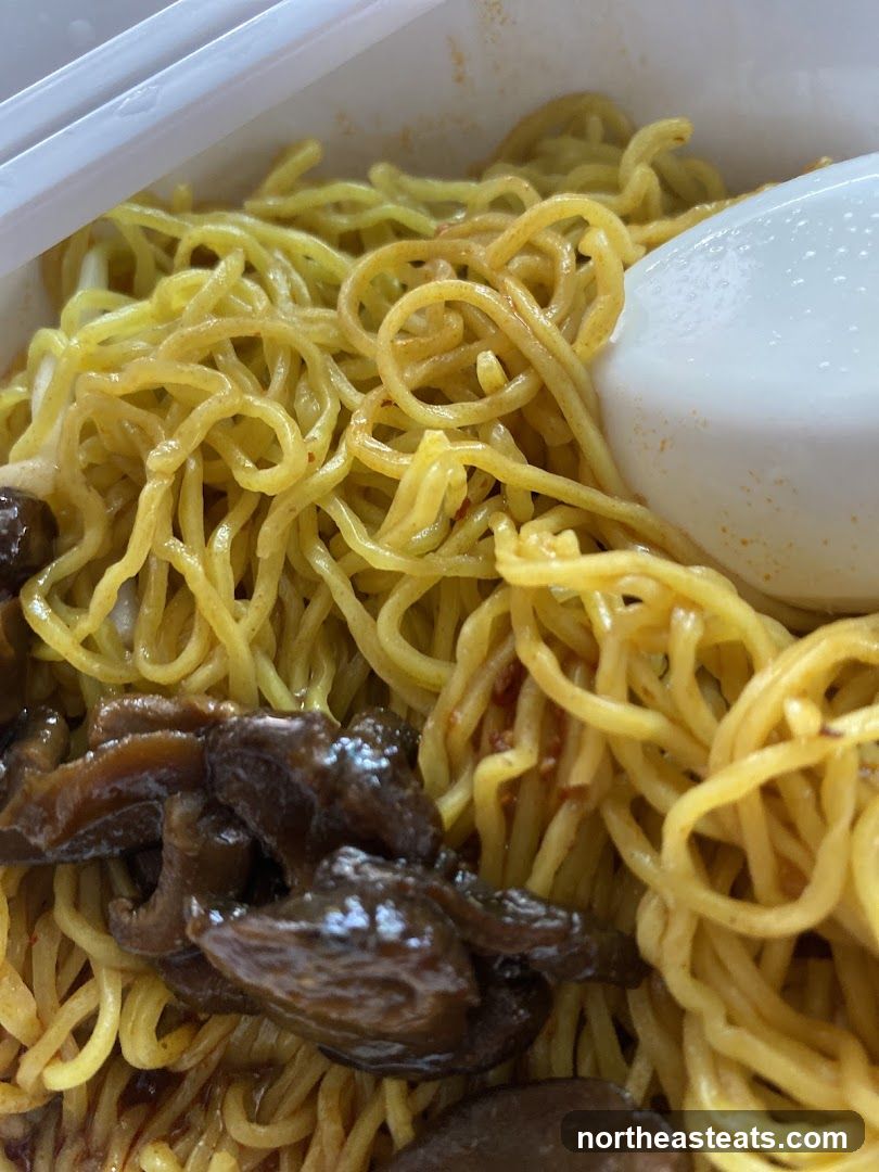 Noodles with Mushrooms