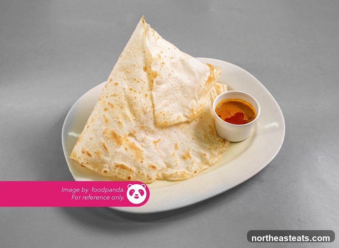 Roti Canai with Curry