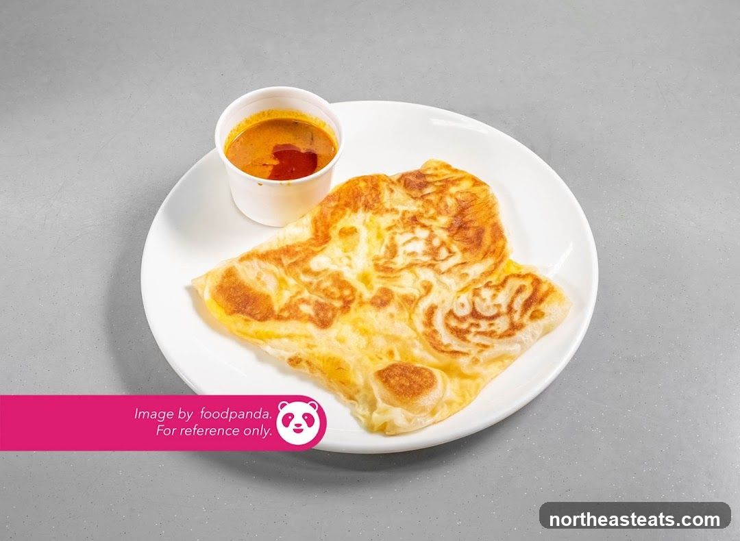 Roti Canai with Curry