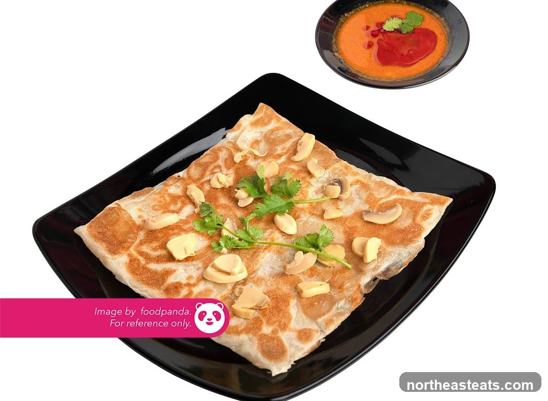 Roti Canai with Curry