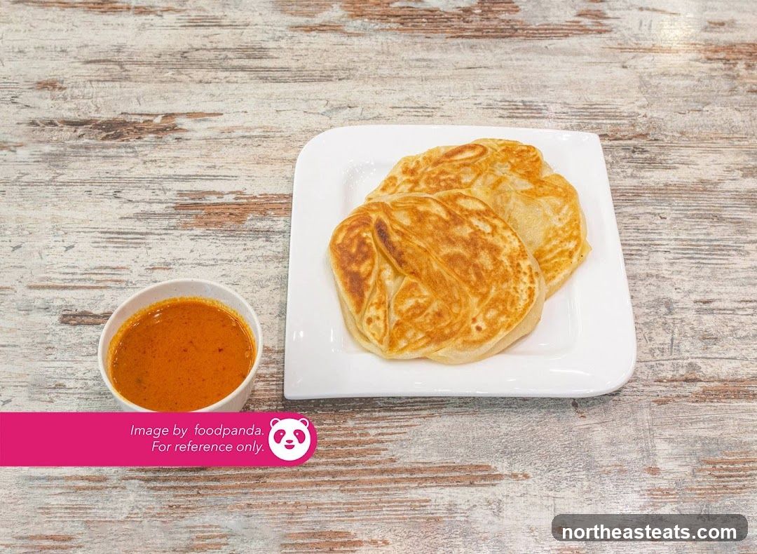 Roti Canai with Curry