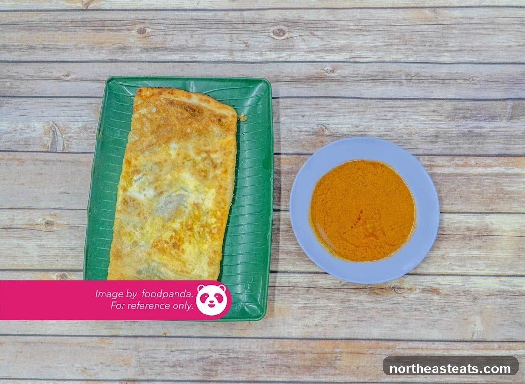 Murtabak with Curry